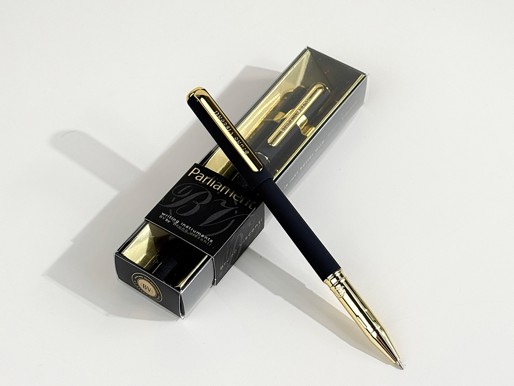 Изображение №5 | Ручка пластиковая шариковая «Parliament» (черный, золотистый)