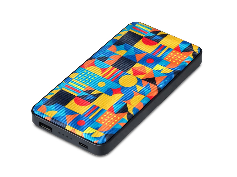 Изображение №1 | Портативное зарядное устройство с возможностью полноцветной печати на ткани по индивидуальному дизайну клиента