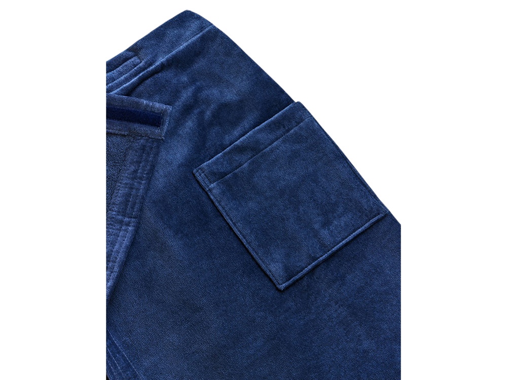 Изображение №2 | Килт мужской, велюровый (синий)