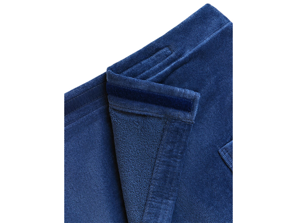 Изображение №4 | Килт мужской, велюровый (синий)