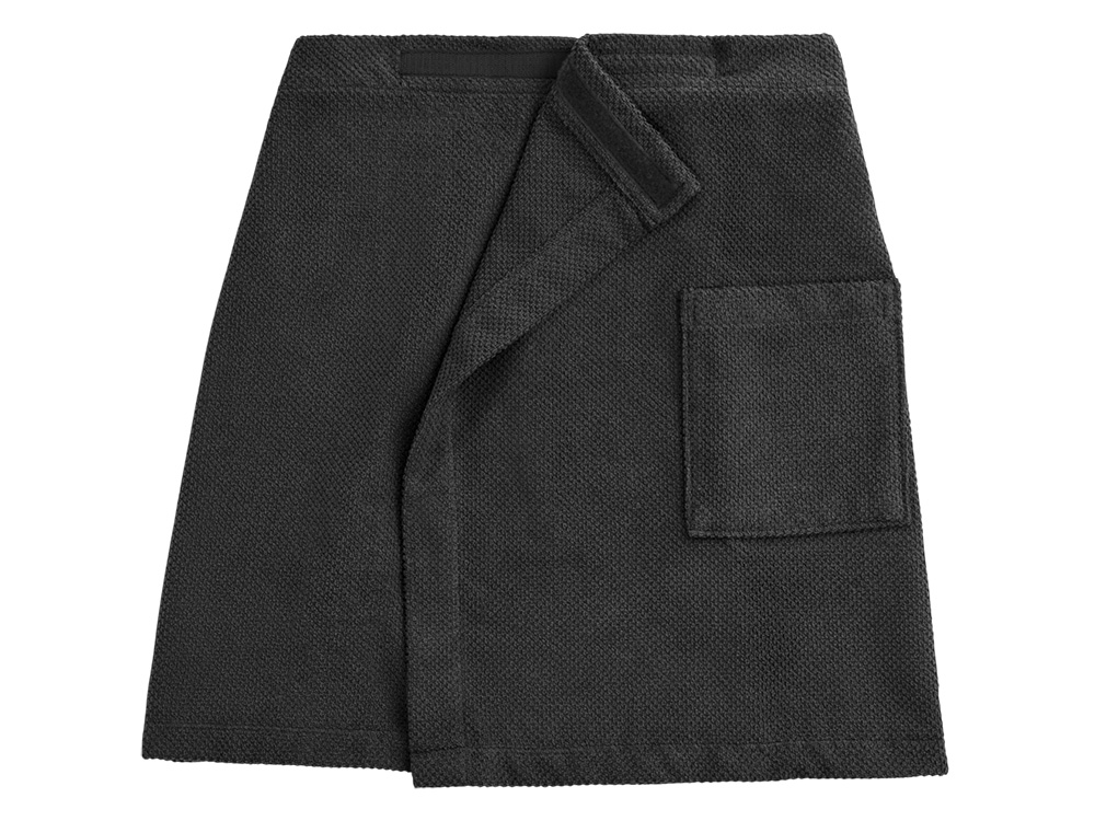 Изображение №1 | Килт мужской, махровый жаккард (темно-серый)