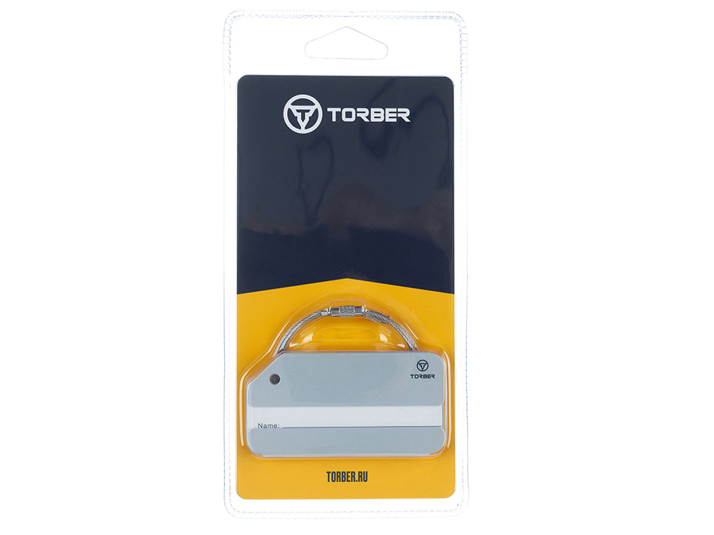 Изображение №3 | Бирка для багажа, 2 шт (серебристый)