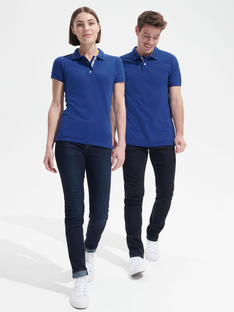 Изображение №5 | Рубашка поло женская Portland Women синий ультрамарин, размер XL