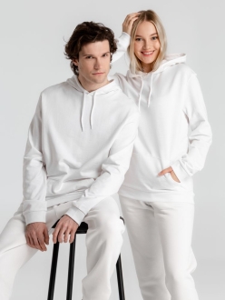 Изображение №15 | Толстовка с капюшоном унисекс Hoodie, белая, размер S