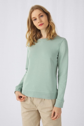 Изображение №4 | Свитшот женский BNC Inspire (Organic), молочно-белый, размер S