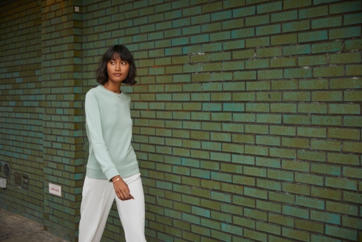 Изображение №5 | Свитшот женский BNC Inspire (Organic), молочно-белый, размер S