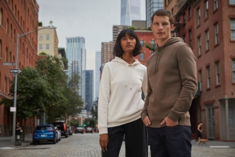 Изображение №6 | Толстовка с капюшоном женская BNC Inspire (Organic), молочно-белая, размер XS