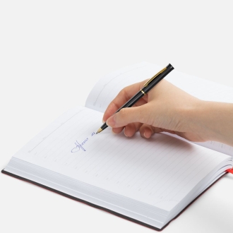 Изображение №4 | Ручка шариковая Euro Gold, черная