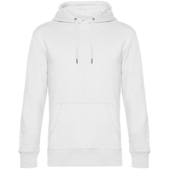 Изображение №1 | Толстовка с капюшоном унисекс King, белая, размер XS
