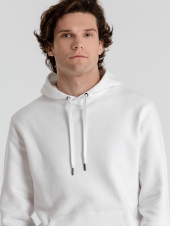 Изображение №7 | Толстовка с капюшоном унисекс King, белая, размер XS