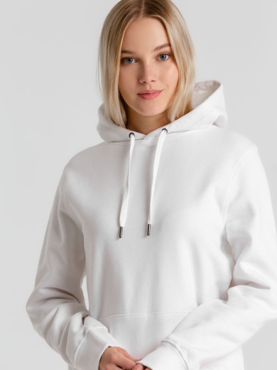 Изображение №3 | Толстовка с капюшоном унисекс King, белая, размер XS