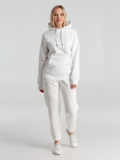 Изображение №4 | Толстовка с капюшоном унисекс King, белая, размер XS