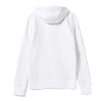 Изображение №2 | Толстовка на молнии с капюшоном унисекс King, белая, размер XS