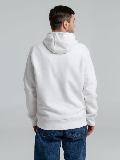 Изображение №10 | Толстовка на молнии с капюшоном унисекс King, белая, размер XS