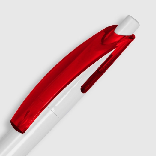 Изображение №3 | Ручка шариковая Bento, белая с красным