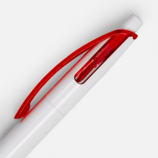 Изображение №4 | Ручка шариковая Bento, белая с красным