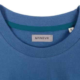 Изображение №3 | Футболка унисекс Kosmos 1.0, синяя, размер S