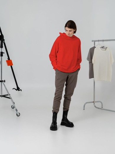 Изображение №2 | Худи Vozduh, красное, размер M