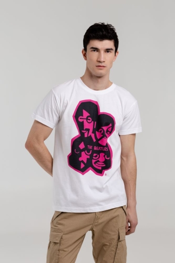 Изображение №1 | Футболка «Меламед. The Beatles», белая, размер S