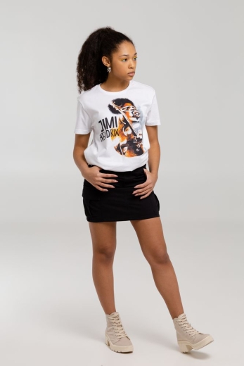 Изображение №6 | Футболка «Меламед. Jimi Hendrix», белая, размер S