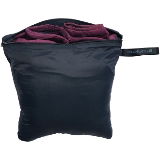 Изображение №8 | Куртка компактная женская Stavanger черная с серым, размер S