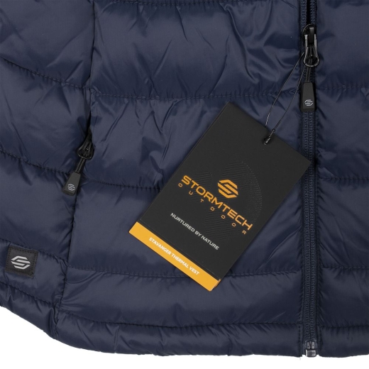 Изображение №6 | Жилет компактный женский Stavanger черный с серым, размер XS