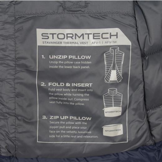 Изображение №10 | Жилет компактный женский Stavanger черный с серым, размер XS