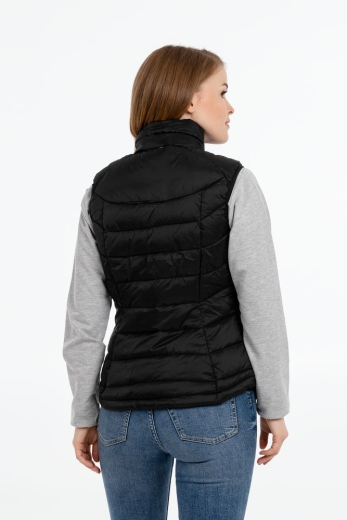 Изображение №14 | Жилет компактный женский Stavanger черный с серым, размер XS