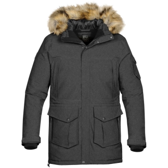 Изображение №1 | Парка мужская Explorer серый меланж, размер XL