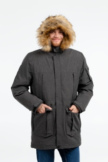 Изображение №14 | Парка мужская Explorer серый меланж, размер XL