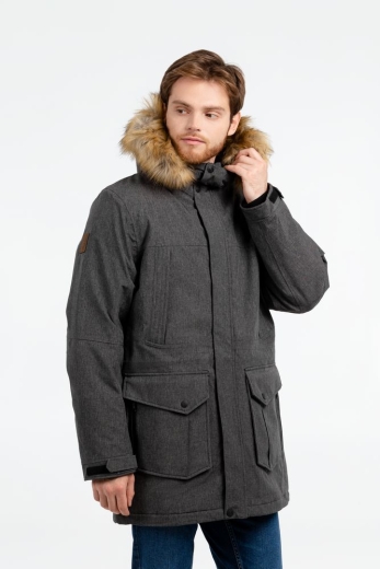 Изображение №13 | Парка мужская Explorer серый меланж, размер XL