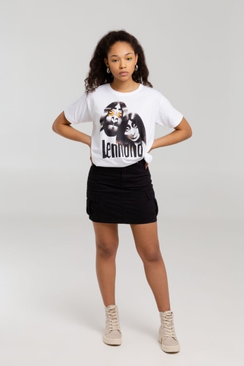 Изображение №7 | Футболка «Меламед. John Lennon, Yoko Ono», белая, размер S