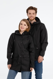 Изображение №14 | Дождевик женский Squall черный, размер XS