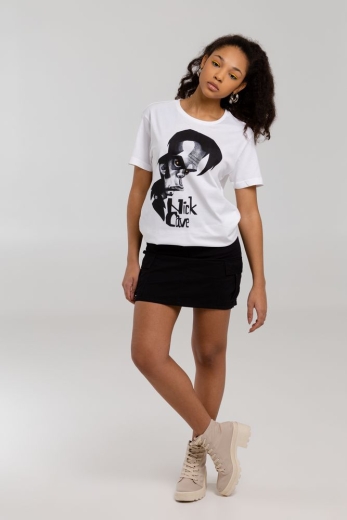 Изображение №7 | Футболка «Меламед. Nick Cave», белая, размер S