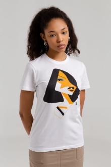 Изображение №1 | Футболка женская «Меламед. Sophie Ellis-Bextor», белая, размер S