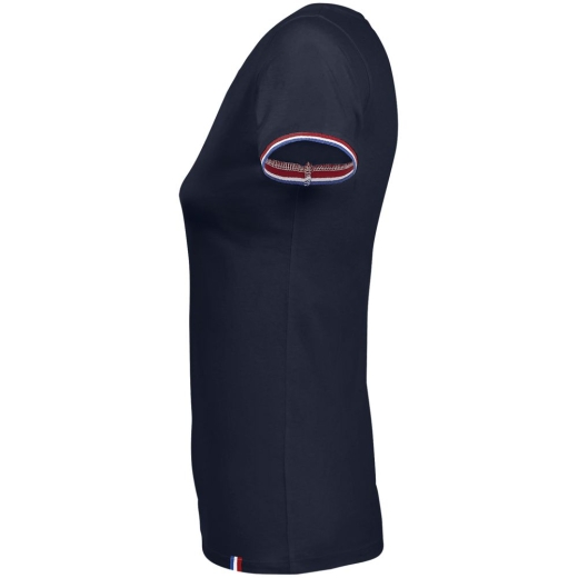 Изображение №3 | Футболка женская Rainbow Women, темно-синяя с ярко-синим, размер S