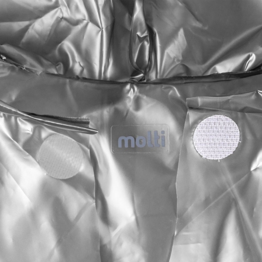 Изображение №3 | Дождевик-плащ CloudTime, серебристый