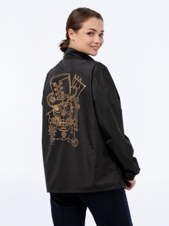 Изображение №4 | Ветровка John Steampunk, черная, размер S
