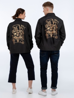 Изображение №5 | Ветровка John Steampunk, черная, размер S