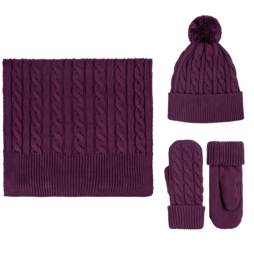 Изображение №4 | Шапка Heat Trick, баклажановая