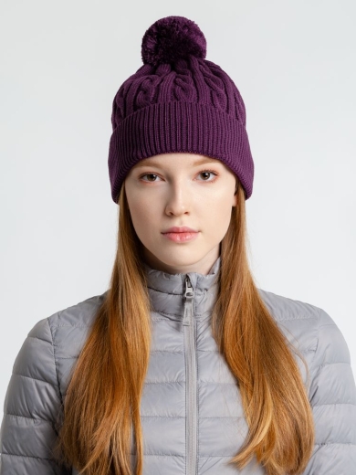 Изображение №5 | Шапка Heat Trick, баклажановая