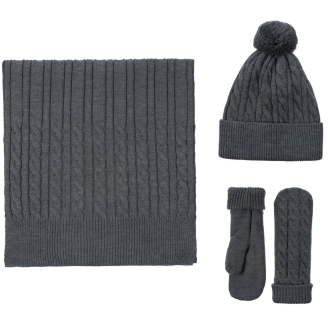 Изображение №5 | Шарф Heat Trick, серый меланж