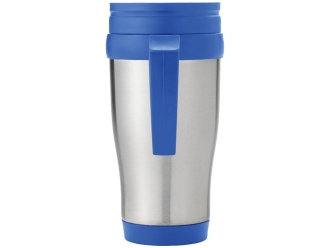 Изображение №3 | Термокружка «Sanibel» (серебристый/синий)