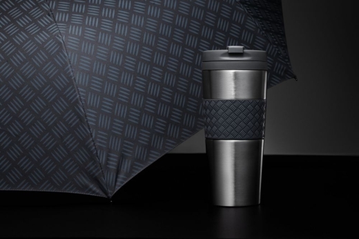 Изображение №6 | Зонт складной Hard Work, серый