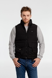 Изображение №15 | Жилет с подогревом Thermalli Zermatt черный, размер S