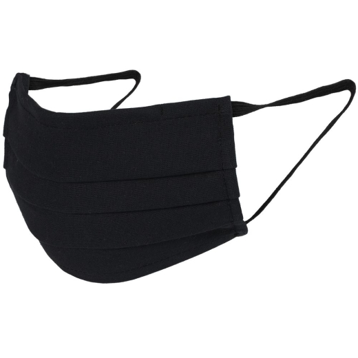 Изображение №1 | Маска гигиеническая Respire, двухслойная, немедицинская, черная, размер L