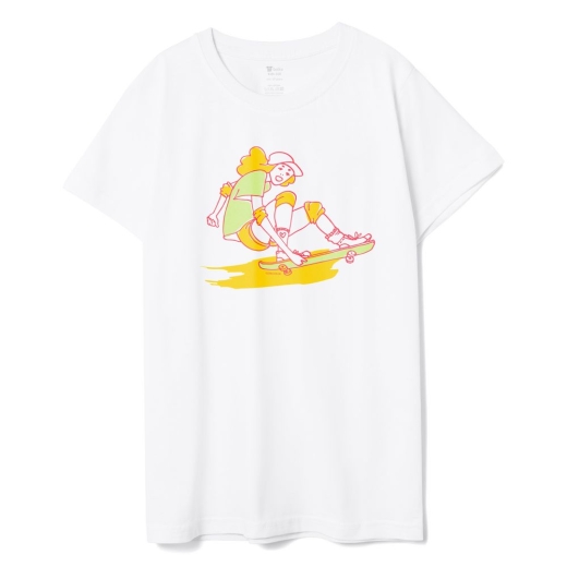 Изображение №1 | Футболка детская Skateboard, белая, 10 лет