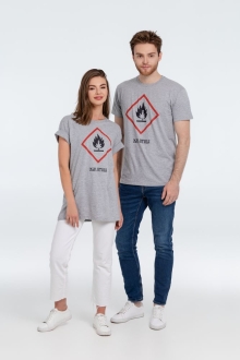 Изображение №9 | Футболка «Жар-птица», серый меланж, размер S