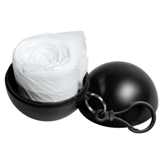 Изображение №2 | Дождевик в круглом футляре Nimbus, черный