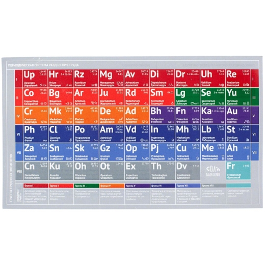 Изображение №4 | Кружка «Разделение труда. Докторро», белая с красным